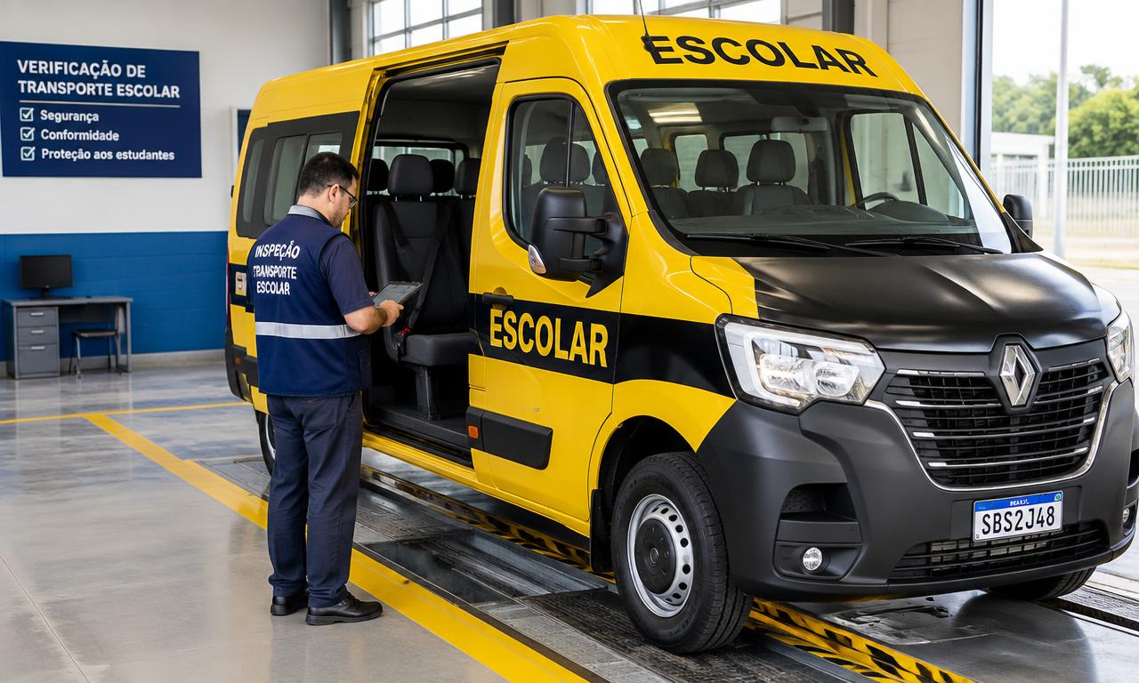 Inspeção de Veículo Escolar