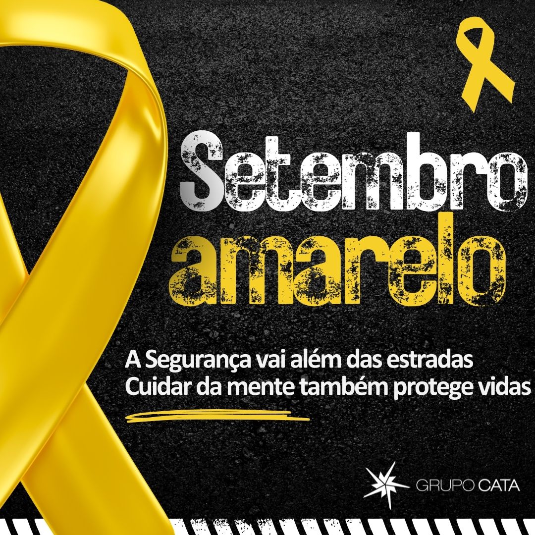 Campanha Setembro Amarelo de prevenção ao suicídio